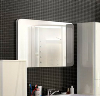 Зеркало с подсветкой 110 см Акватон Валенсия 1A124602VA010 белый