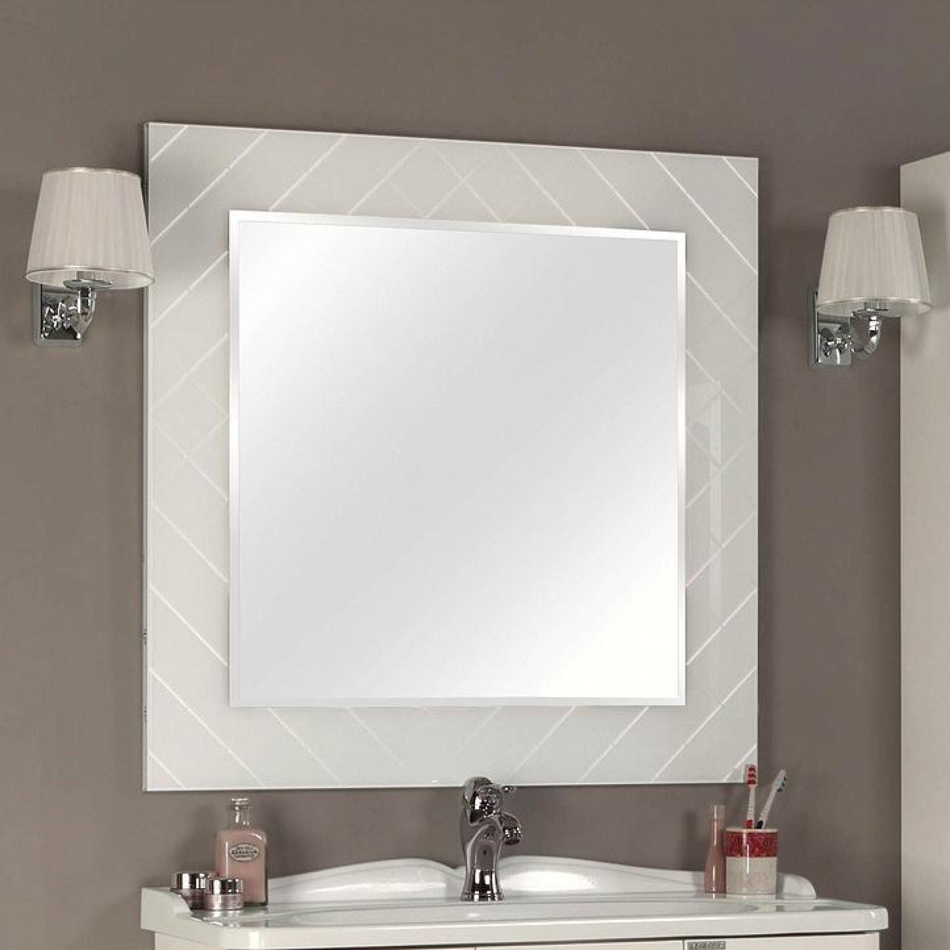 Зеркало 90 см Акватон Венеция 1A155702VNL10 белый