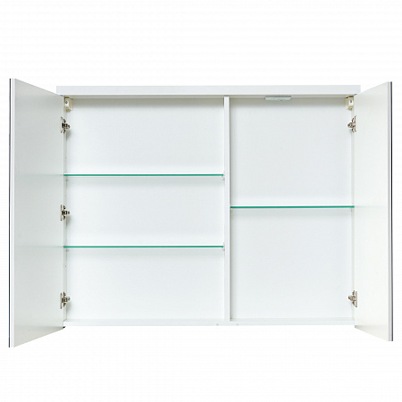 Зеркальный шкаф 100 см Акватон Брук 1A200702BC010 белый