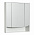Зеркальный шкаф 75 см Акватон Инфинити 1A192102IF010 белый