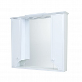Зеркальный шкаф 95 см Акватон Элен 1A218602EN010 белый