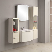 Зеркальный шкаф 80 см Акватон Севилья 1A125502SE010 белый